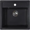 Кухонная мойка Reflection Zia 51 RX1251СL Уголь искусственный камень (литьевой мрамор) встраиваемый