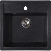 Кухонная мойка Reflection Zia 51 RX1251СL Уголь искусственный камень (литьевой мрамор) встраиваемый