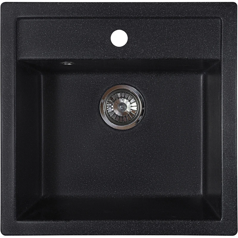 Кухонная мойка Reflection Zia 51 RX1251СL Уголь искусственный камень (литьевой мрамор) встраиваемый