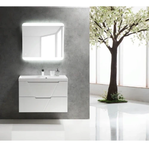 Тумба под раковину BelBagno Vittoria 90 Белая/Bianco Lucido МДФ / ЛДСП