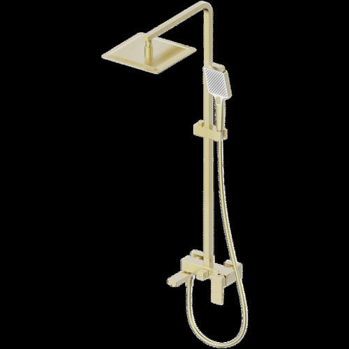 Душевая система Wonzon & Woghand Cube 2.0 WW-88047068-BG цвет Брашированное золото