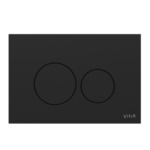 Кнопка смыва для инсталляции Vitra Origin 740-2411 Черная матовая