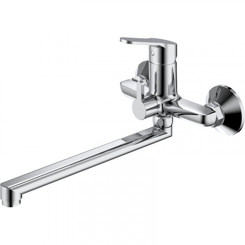 Смеситель для ванны Splenka S07.22 универсальный Хром латунь на стену