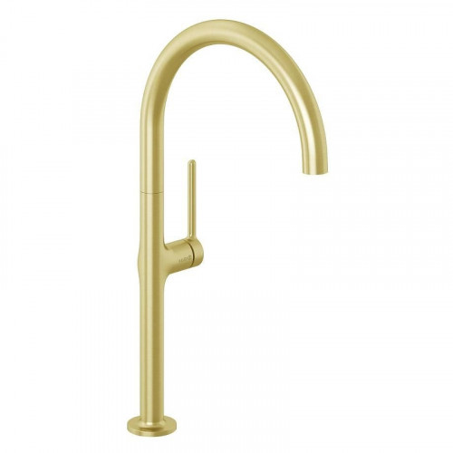 Смеситель для кухни Kludi Reef 50803N075 цвет Золото брашированное