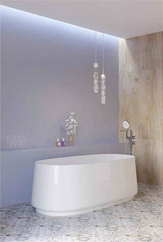 Акриловая ванна Cezares Lux 170х82 CZR-LUX-CENTRAL-170-82-58 цвет Белый