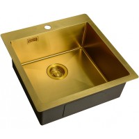 Кухонная мойка ZorG Light Bronze ZL R 510510 BRONZE Бронза нержавеющая сталь встраиваемый