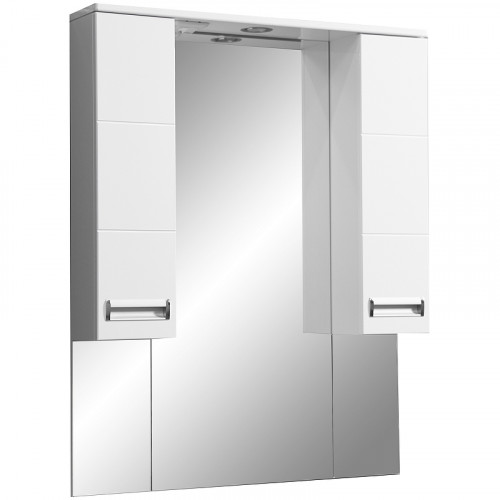 Зеркало со шкафом Stella Polar Фиора 80 SP-00000210 Белое