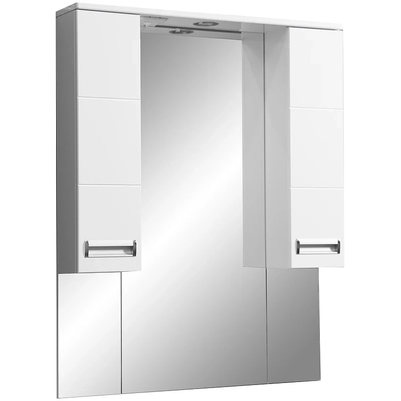 Зеркало со шкафом Stella Polar Фиора 80 SP-00000210 Белое