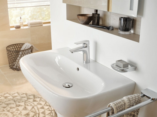 Смеситель для раковины Kludi Pure Solid 342920575 Хром латунь