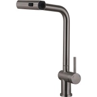 Смеситель для кухни Melodia della vita Perfetto MDV30208ss Нержавеющая сталь нержавеющая сталь