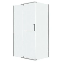 Душевой уголок Grossman Pragma 110x100 L 120.K33.03.1110.10.02 профиль Хром стекло шиншилла