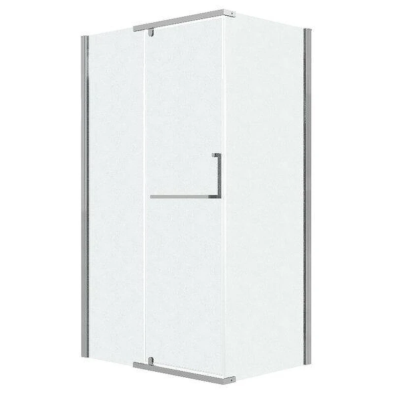 Душевой уголок Grossman Pragma 110x100 L 120.K33.03.1110.10.02 профиль Хром стекло шиншилла