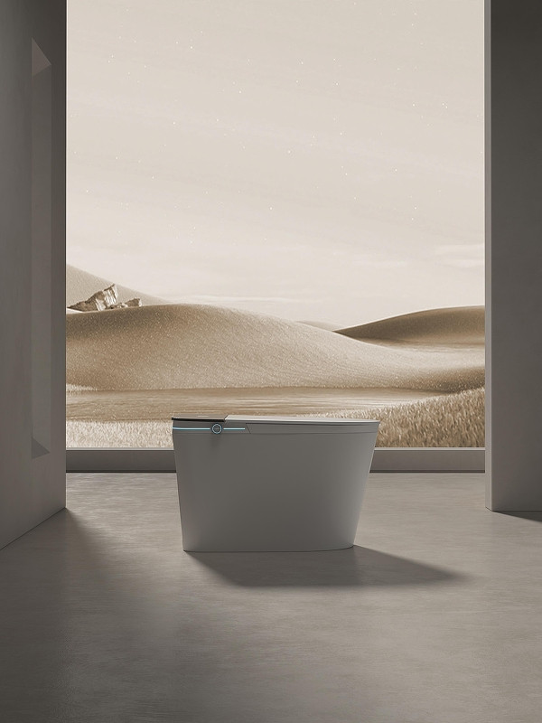 Унитаз биде Laguraty V9 приставной цвет Белый с сиденьем Микролифт