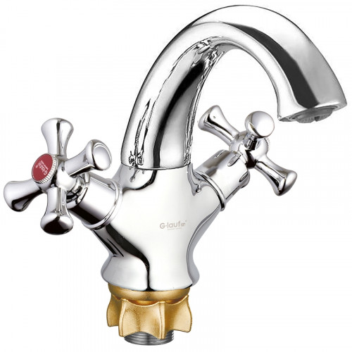 Смеситель для раковины G-Lauf QML1-A827 Хром