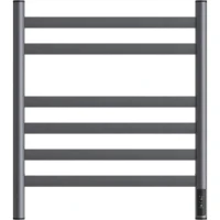 Электрический полотенцесушитель Point Селена PN16856GR П6 500x600 диммер справа Графит премиум