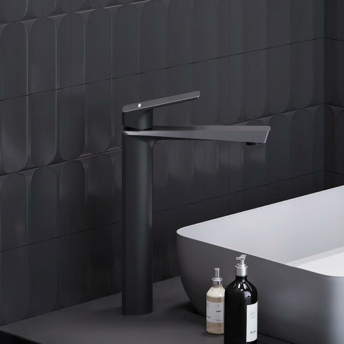 Смеситель для раковины Damixa Merkur 400250300 Черный матовый латунь