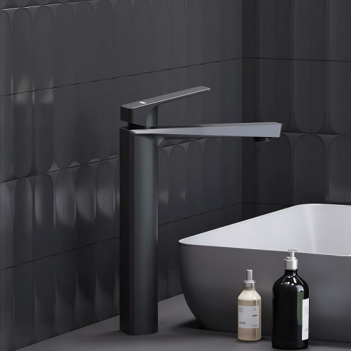 Смеситель для раковины Damixa Merkur 400250300 Черный матовый латунь