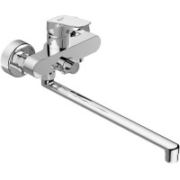 Смеситель для ванны Ideal Standard Ceraflex B1741AA универсальный Хром латунь на стену