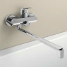 Смеситель для ванны Ideal Standard Ceraflex B1741AA универсальный Хром латунь на стену