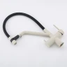 Смеситель для кухни Gappo G4398-81 Белый Черный латунь