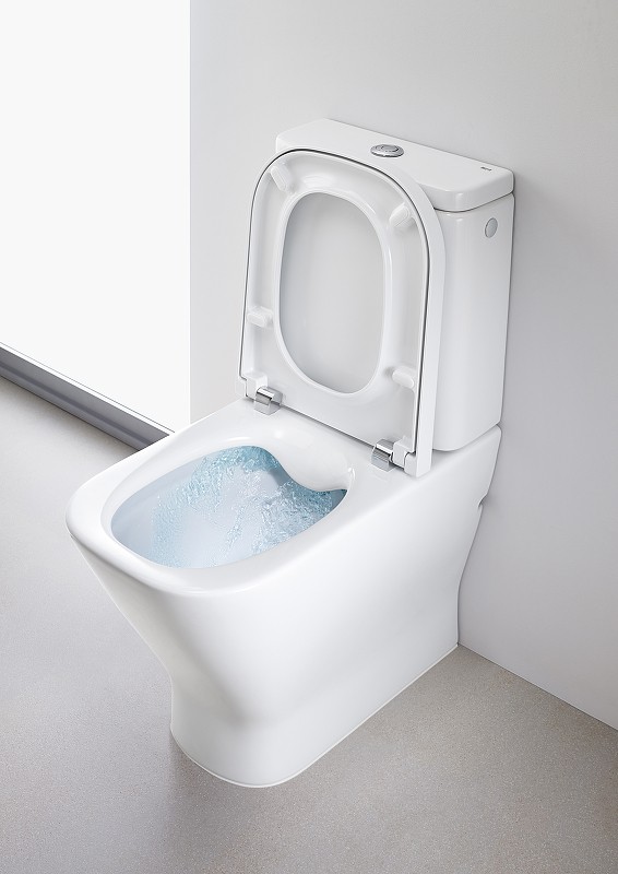 Унитаз компакт Roca The Gap 34273700H без бачка и сиденья