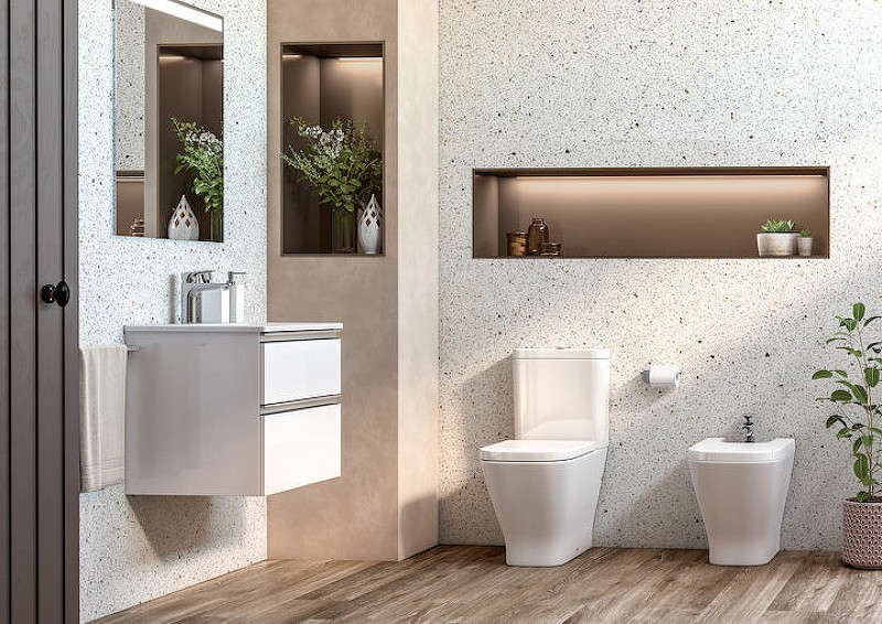 Унитаз компакт Roca The Gap 34273700H без бачка и сиденья