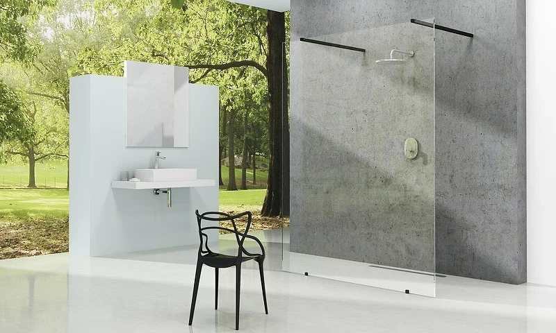 Душевая перегородка Ravak Walk-In Free 160 GW9FS0C00Z1 профиль Хром стекло Transparent
