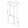 Шкаф пенал AM.PM Inspire V2.0 40 M50ACHX0406WM Белый матовый МДФ / ЛДСП