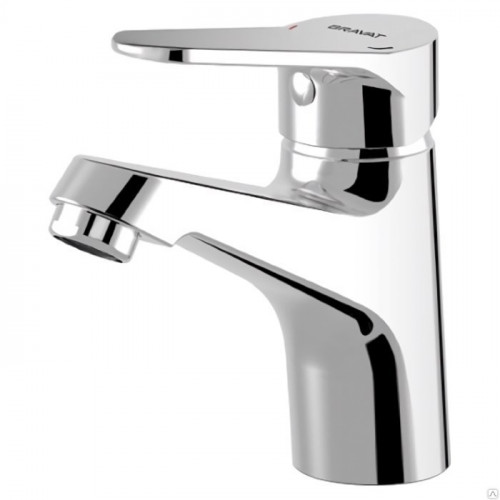 Смеситель для раковины Bravat Eco F1111147C Хром латунь