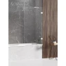Шторка для ванны New Trendy AVEXA White x100 EXK-2965