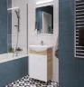 Комплект мебели для ванной Grossman Eco Line 60 106052-2 цвет Белый Дуб сонома