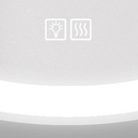 Зеркало BelBagno SPC-RNG-700-LED-TCH-WARM с подсветкой с подогревом с сенсорным выключателем