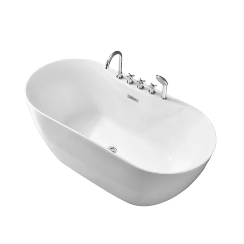 Акриловая ванна Grossman Classic 170х75 GR-12502-1 цвет Белый глянцевый