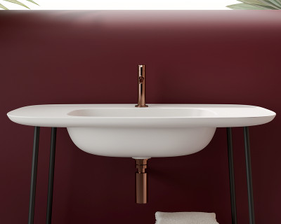 Смеситель для раковины Vitra Origin A4255526 Медь