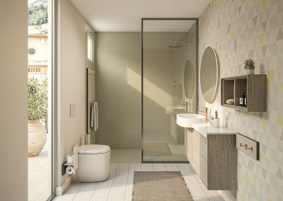 Смеситель для раковины Vitra Origin A4255526 Медь