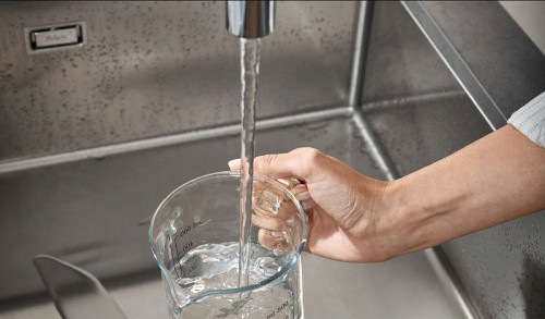 Смеситель для кухни Hansgrohe Metris Select M712-H260 73811800 Сталь латунь