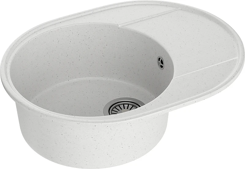 Кухонная мойка Domaci Палермо 61 PR-610-001 цвет Белый