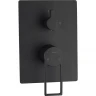 Смеситель для душа Caprigo Kub 54-051-ner Черный матовый