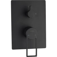 Смеситель для душа Caprigo Kub 54-051-ner Черный матовый
