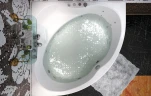 Акриловая ванна Aquanet Palau 140x140 205535 без гидромассажа