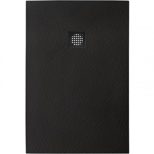 Душевой поддон из искусственного камня BelBagno Uno 120x90 TRAY-MR-UNO-AH-120/90-35-NERO-NO Черный матовый