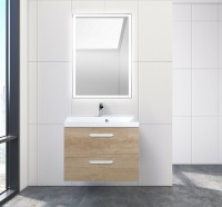 Тумба под раковину BelBagno Aurora 70 AURORA-700-2C-SO-RNN подвесная Rovere Nebrasca Nature МДФ / ЛДСП
