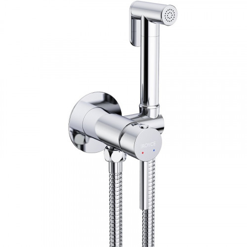 Гигиенический душ со смесителем Royce Smart RCS-113001CR Хром латунь встраиваемый