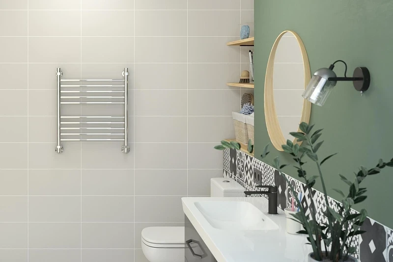 Водяной полотенцесушитель Сунержа Аксиома-10 60x50 00661-6050 Без покрытия