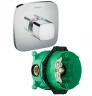 Смеситель для душа Hansgrohe Ecostat E 15706000S с термостатом цвет Хром