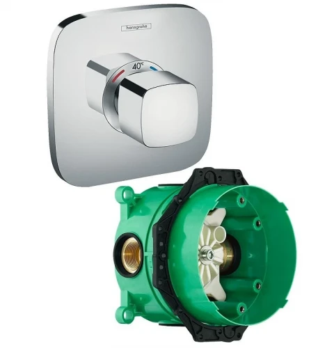 Смеситель для душа Hansgrohe Ecostat E 15706000S с термостатом цвет Хром