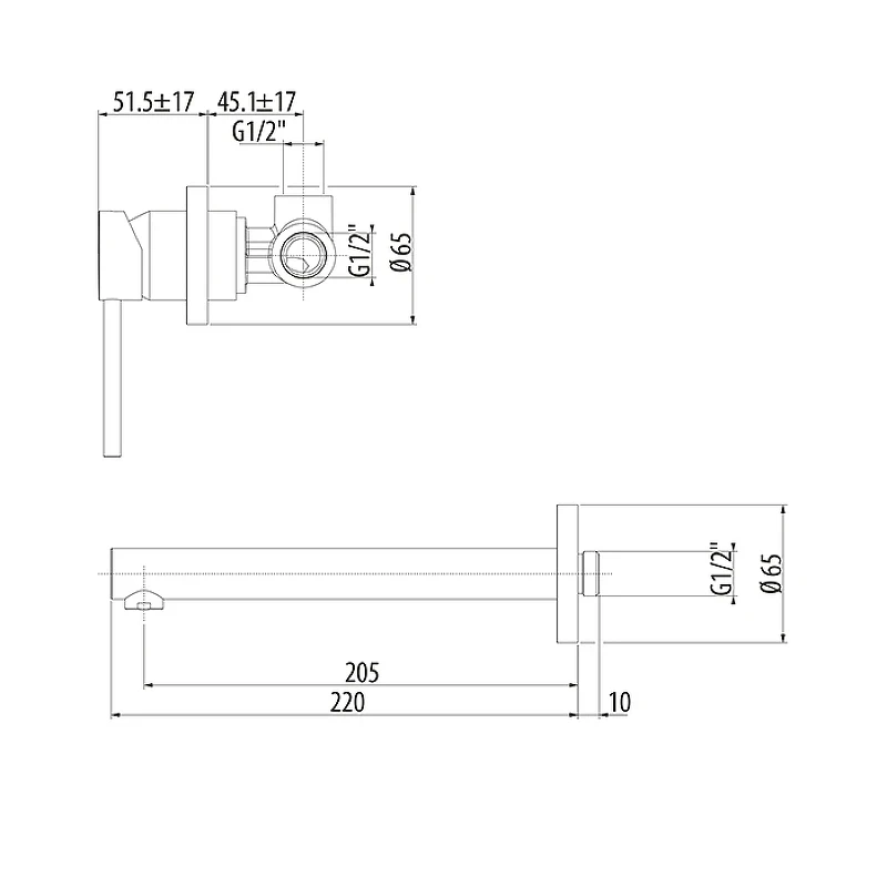 Смеситель для раковины Gattoni Circle One 9037/90NO