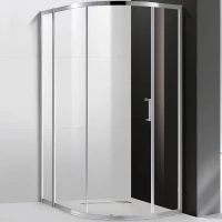 Душевой уголок Cezares Molveno 120x100 MOLVENO-RH-1-120/100-C-Cr-IV профиль Хром стекло прозрачное