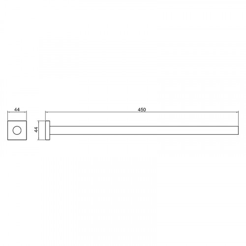 Полотенцедержатель Timo Selene 17055/17 Золото матовое