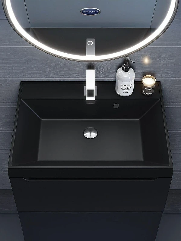 Раковина Uperwood Classic Quartz 60 291030002 цвет Уголь